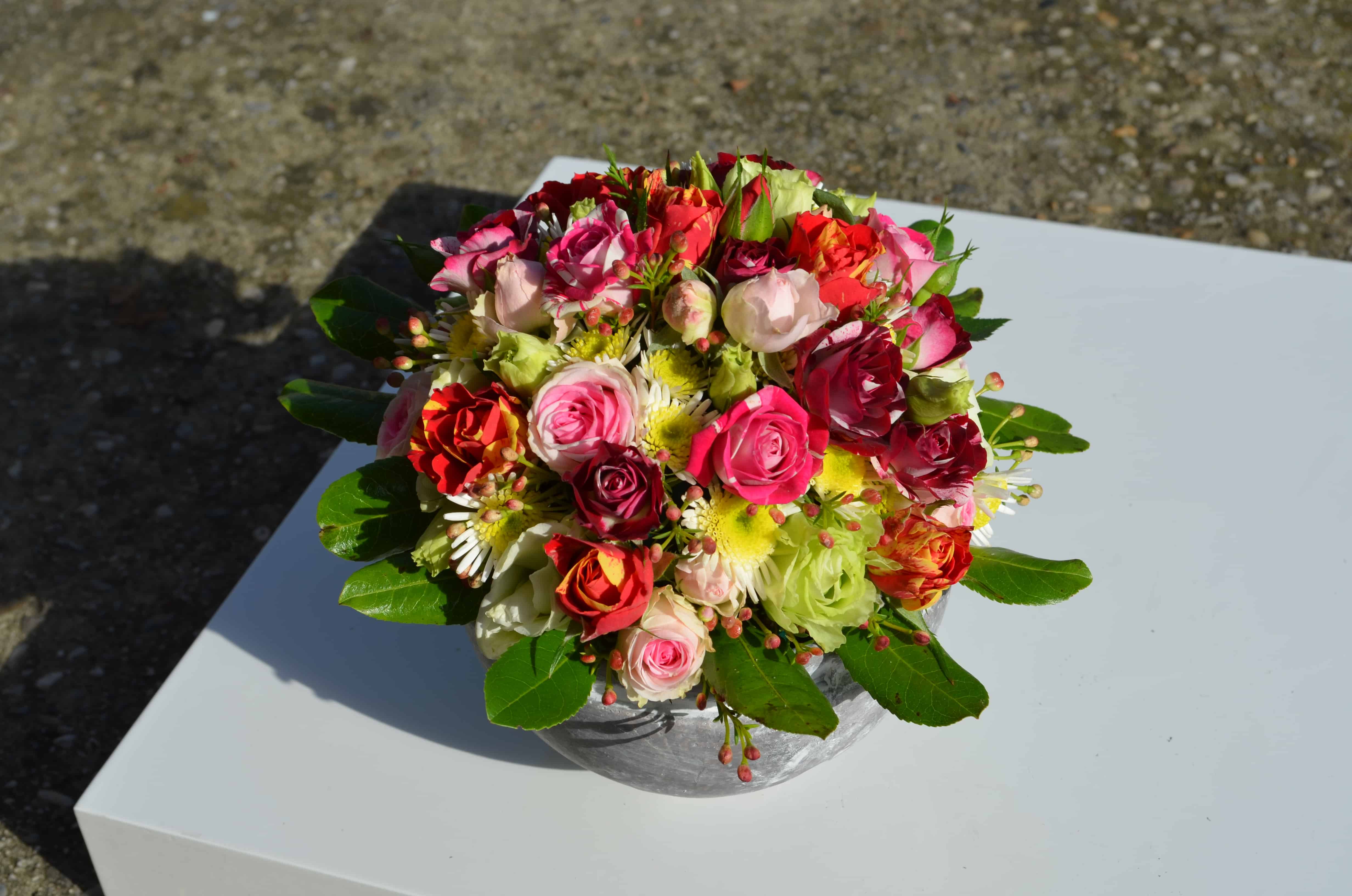 Fleurs deuil Bordeaux - Carré Roses Artisan Fleuriste