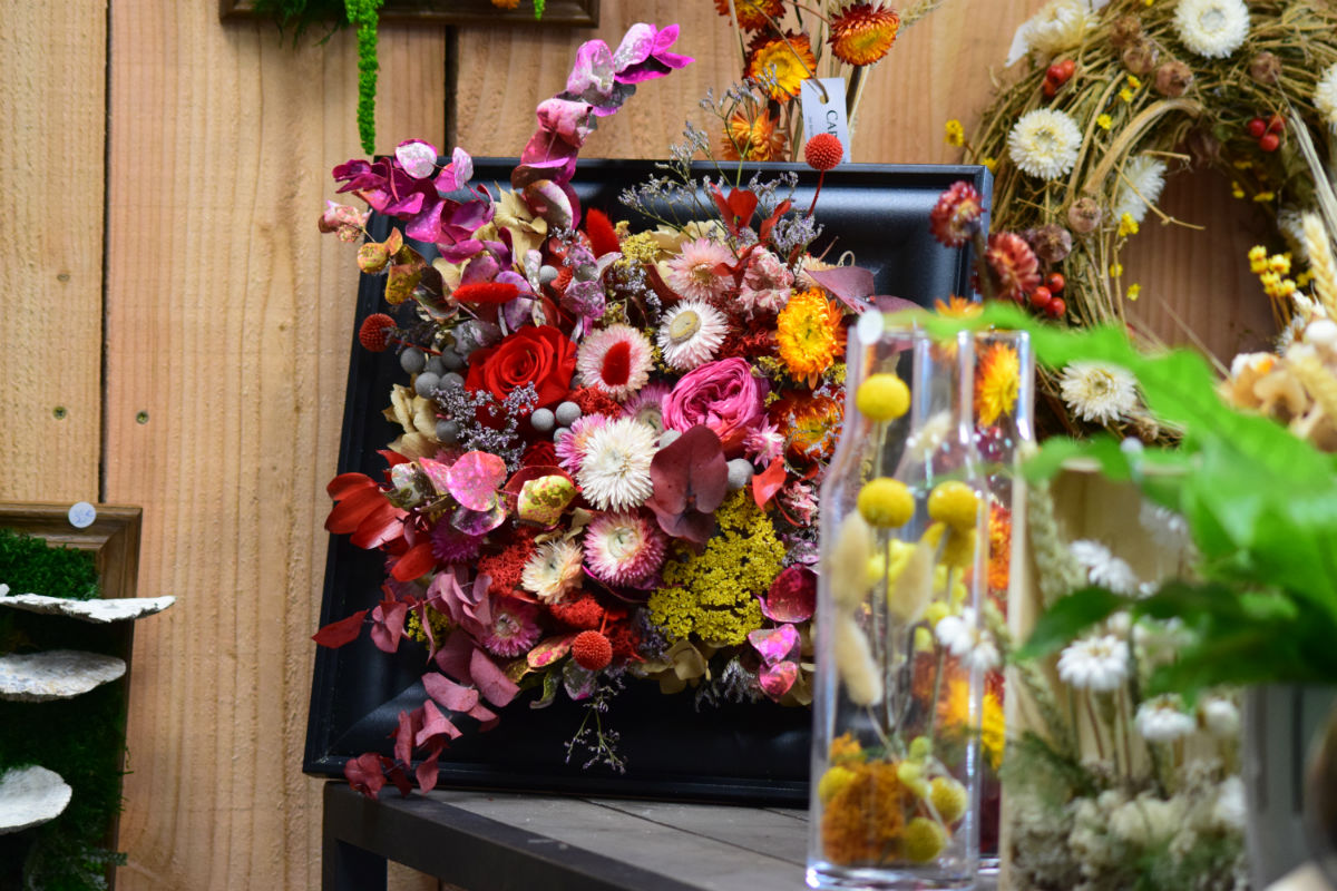 Fleurs séchées - Carré Roses fleuriste à Bordeaux